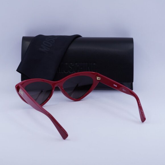 Final Price! Moschino MOS 093/S 0C9A IR Red/Grey Sunglasses main image 5